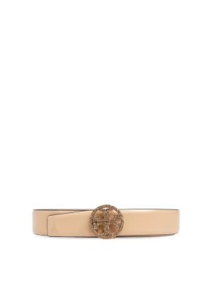 TORY BURCH: Gürtel - Gürtel - Beige