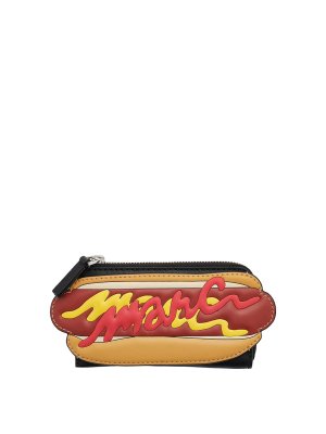 MARC JACOBS: wallets & purses - The Top Zip Wallet Hot Dog