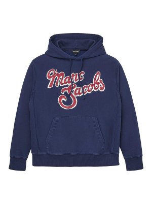 MARC JACOBS: Sweatshirts & Sweaters - Marc Logo Hoodie