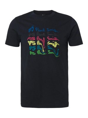 PS BY PAUL SMITH: t-shirt - T-Shirt Logo Onda
