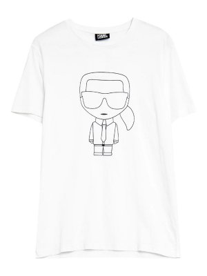 KARL LAGERFELD: Tシャツ - Tシャツ - 白