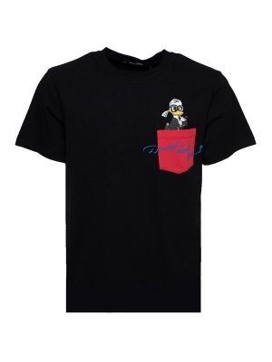 KARL LAGERFELD: Tシャツ - Tシャツ - 黒