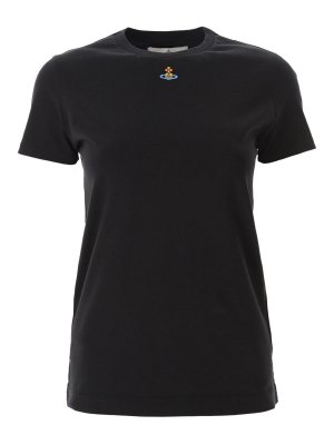 VIVIENNE WESTWOOD: T-shirts - T-Shirt - Schwarz