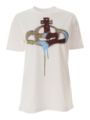 VIVIENNE WESTWOOD: Tシャツ - Tシャツ - 白