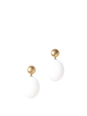 MOSCHINO: Boucles d'oreille - Boucles D'Oreilles - Blanc
