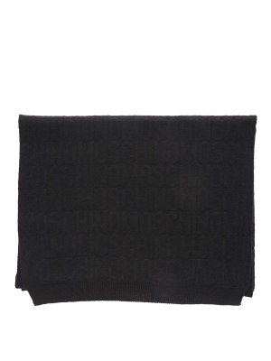 MOSCHINO: Schals - Schal - Schwarz