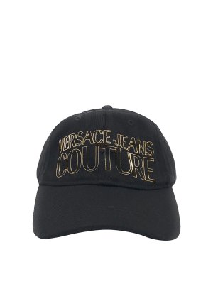 VERSACE JEANS: cappelli - Logo del berretto da baseball