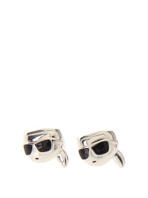 KARL LAGERFELD: Pendientes - Pendientes - Plata