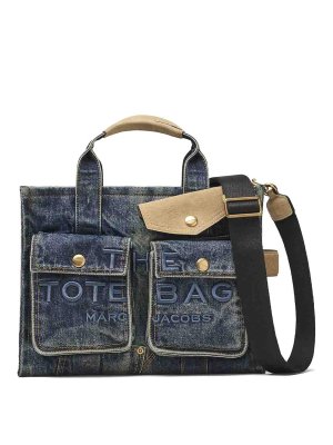 MARC JACOBS: トートバッグ - トートバッグ - ブルー