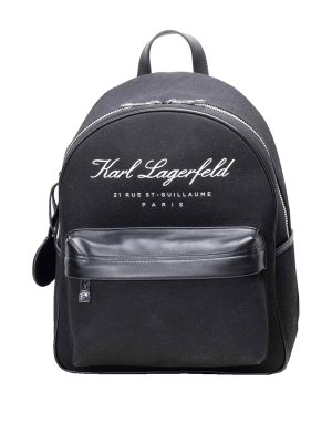 KARL LAGERFELD: Rucksäcke - Rucksack - Schwarz