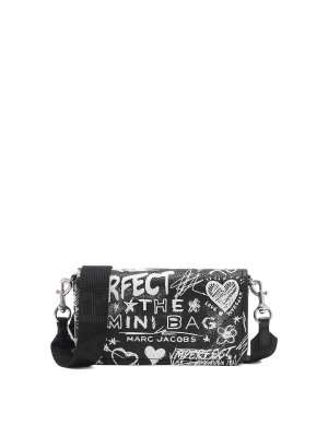 MARC JACOBS: clutches - The Mini Bag Scribble Punk