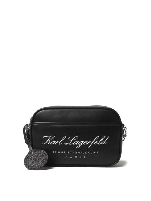 KARL LAGERFELD: Bolsas bandoleras - Bolsa Bandolera - Negro
