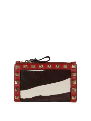 VALENTINO GARAVANI: wallets & purses - Coin purse card case rockstud