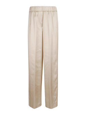 PESERICO: casual trousers - Viscose satin trousers
