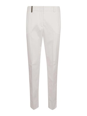 PESERICO: Casual Hosen - Casual Hose - Weiß