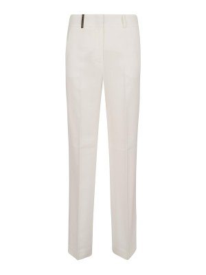 PESERICO: Tailored & Formal trousers - Slim fit stretch viscose trousers