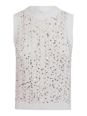 PESERICO: Tops und Tank Tops - Top - Weiß