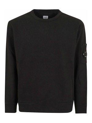 C.P. COMPANY: crew necks - Crew neck sweatshirts in malfile` fleece