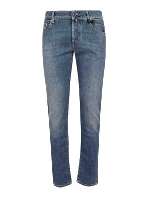 JACOB COHEN: Jeans pitillos - Vaqueros Pitillos - Azul