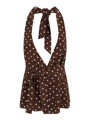 P.A.R.O.S.H.: Blusen - Bluse - Braun