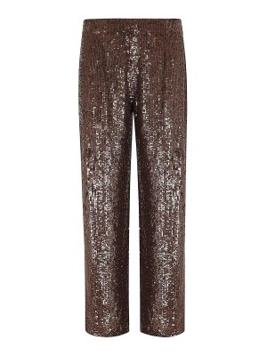 P.A.R.O.S.H.: Pantalons casual - Pantalons Décontractés - Marron