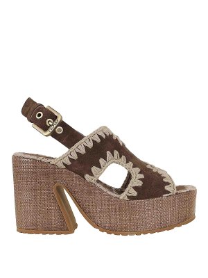 MOU: Zapatos chinelas - Chinelas - Marrón