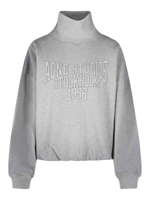 Acne Studios: スウェット＆セーター - スウェットシャツ/セーター - グレー