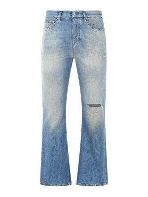 AMIRI: Jeans boot-cut - Jeans Boot-Cut - Azul Claro