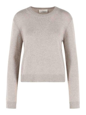 LISA YANG: Pull col rond - Pull Col Rond - Beige