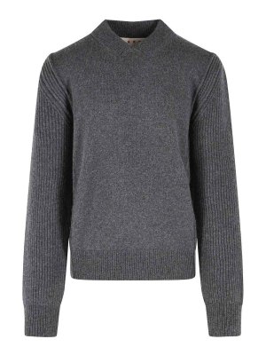 Marni: クルーネック - クルーネック - グレー