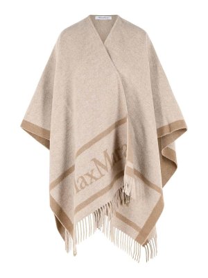 Max Mara: Capas  y Ponchos - Capa - Beis