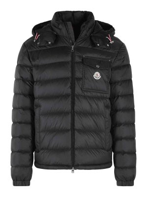 MONCLER: padded jackets - verith' black polyamide down jacket