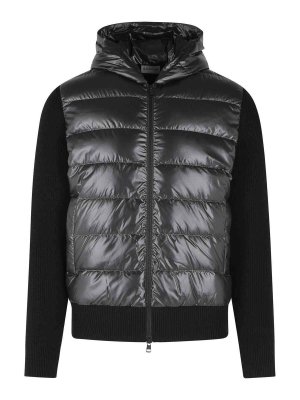 MONCLER: Cárdigans - Cárdigan - Negro