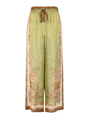 ZIMMERMANN: Pantalones casual - Pantalón Casual - Verde