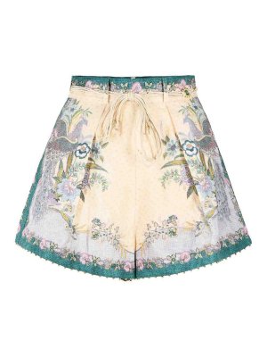 ZIMMERMANN: Shorts - Short - Crème