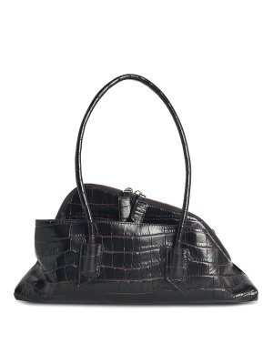 The Attico: Bolsas bandoleras - Bolsa Bandolera - Marrón