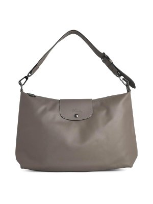 LONGCHAMP: shoulder bags - xl le pliage xtra' leather hobo bag