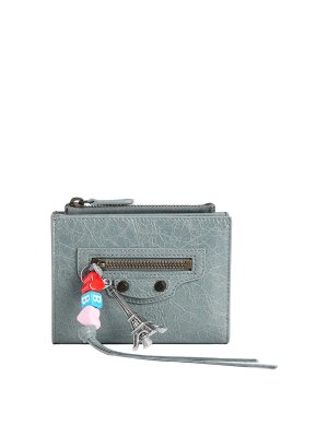 BALENCIAGA: 財布＆ポーチ - 財布 - ブルー