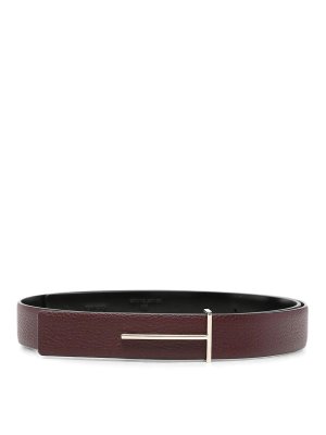 TOM FORD: Cinturones - Cinturón - Rojo