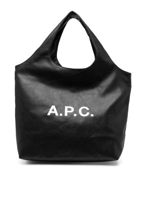 A.P.C.: トートバッグ - トートバッグ - 黒