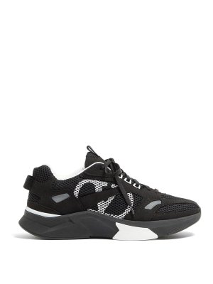 VALENTINO GARAVANI: trainers - Demivee Sneakers In Mesh Fabric