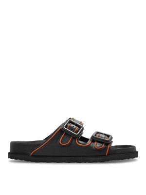 BIRKENSTOCK: Sandalen - Sandalen - Schwarz