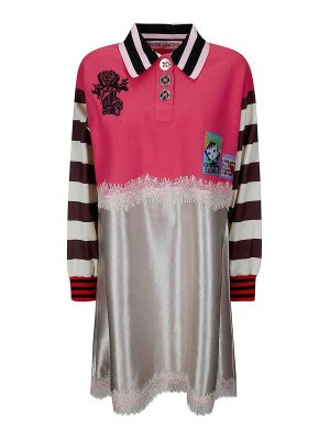 CHOPOVA LOWENA: polo shirts - Pink Polo Dress
