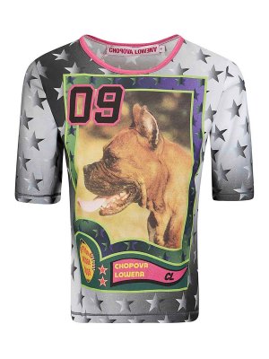 CHOPOVA LOWENA: t-shirts - Deptford Dogs Ss Jersey
