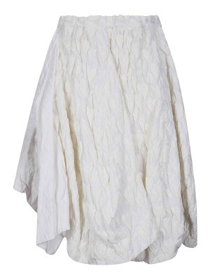 COMME DES GARCONS: Jupes midi et au genou - Jupe Midi - Blanc