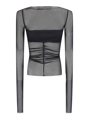 RICK OWENS: トップス＆タンクトップ - トップ/タンクトップ - 黒
