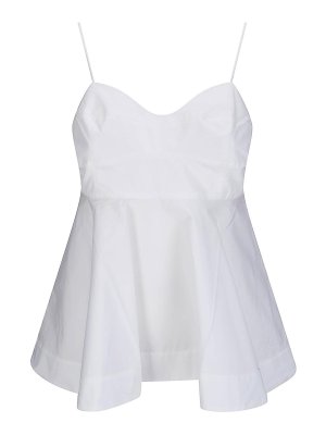 ROHE: Tops & Tank tops - Bustier Peplum Top