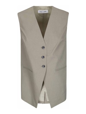SAMSOE SAMSOE: vests - V-neck vest
