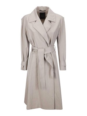 YOHJI YAMAMOTO: trench coats - Wrap Trench Coat