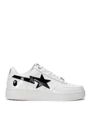 BAPE: Sneaker - Sneaker - Weiß